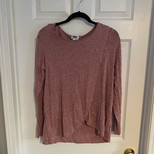 Blush Maternity/Nursing Shirt